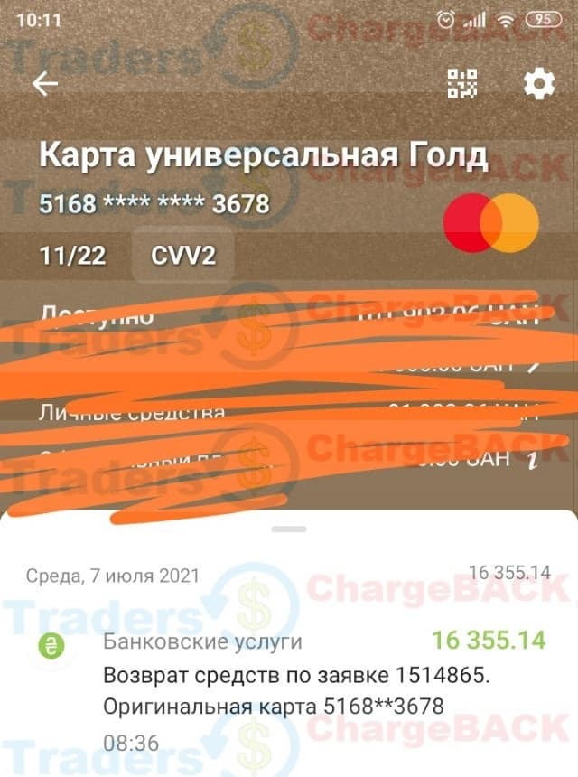 Повернути гроші шахрай TradersHome.com