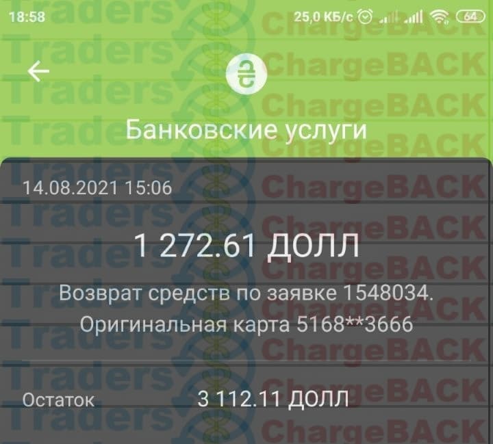 Вернуть деньги с FOREX